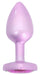 Plug Bijou Time to shine 6 x 2.7cm Rose