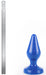 Plug Classic L I Love Butt 15 x 6.8 cm Bleu