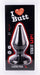 Plug Classic L I Love Butt 15 x 6.8 cm Noir