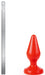 Plug Classic L I Love Butt 15 x 6.8 cm rouge