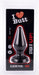 Plug Classic M I Love Butt 13 x 5.3 cm Noir