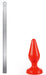 Plug Classic M I Love Butt 13 x 5.3 cm Rouge
