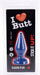 Plug Classic S I Love Butt 11 x 4.3 cm Bleu
