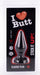 Plug Classic S I Love Butt 11 x 4.3 cm Noir