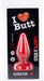 Plug Classic S I Love Butt 11 x 4.3 cm Rouge