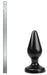 Plug Classic XL I Love Butt 17 x 7.5 cm Noir
