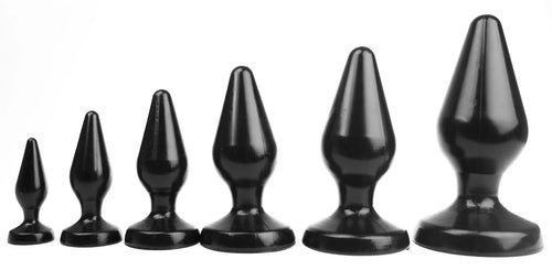 Plug Classic XL I Love Butt 17 x 7.5 cm Noir
