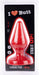 Plug Classic XL I Love Butt 17 x 7.5 cm Rouge