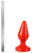 Plug Classic XL I Love Butt 17 x 7.5 cm Rouge