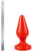 Plug Classic XXL I Love Butt 20 x 9 cm Rouge