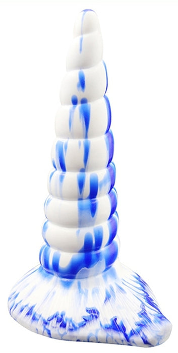 Plug Couleur Unicorn 18 x 6cm Bleu-Blanc