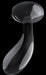 Plug Curve Flawless 13 x 4.3cm Transparent