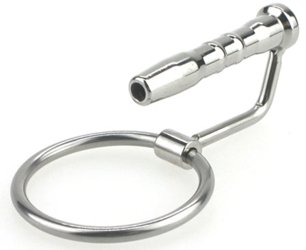 Plug d'urètre percé Cum Eject 4cm - Diamètre 7mm