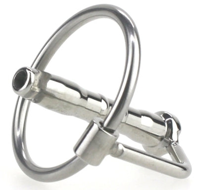 Plug d'urètre percé Cum Eject 4cm - Diamètre 7mm