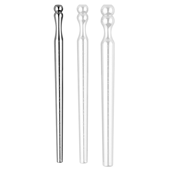 Plug d'urètre percé Holl Dilator S 11 cm - Diamètre 5-8mm