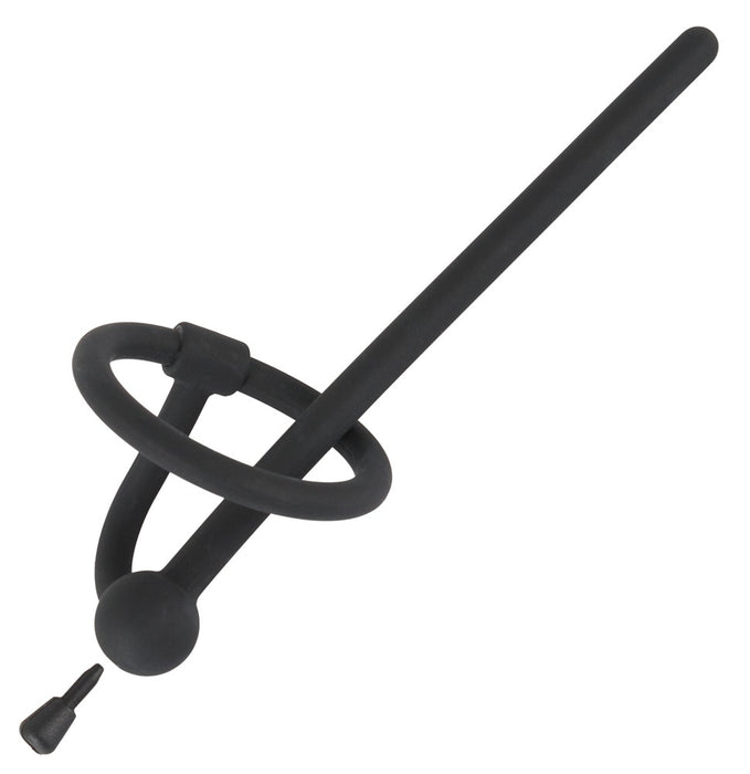 Plug d'urètre percé Play Stop 10.5cm - Diamètre 6mm