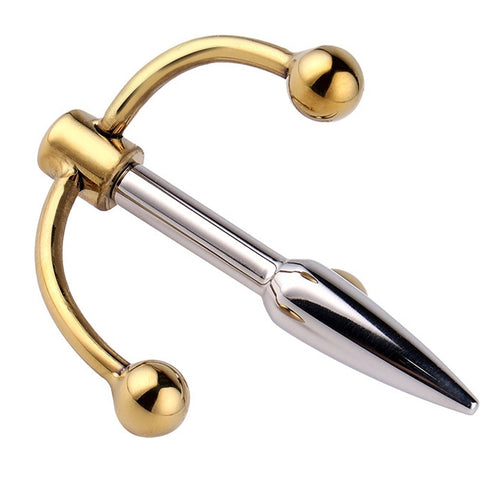 Plug d'urètre Tri Balls 4.5cm - Diamètre 8mm