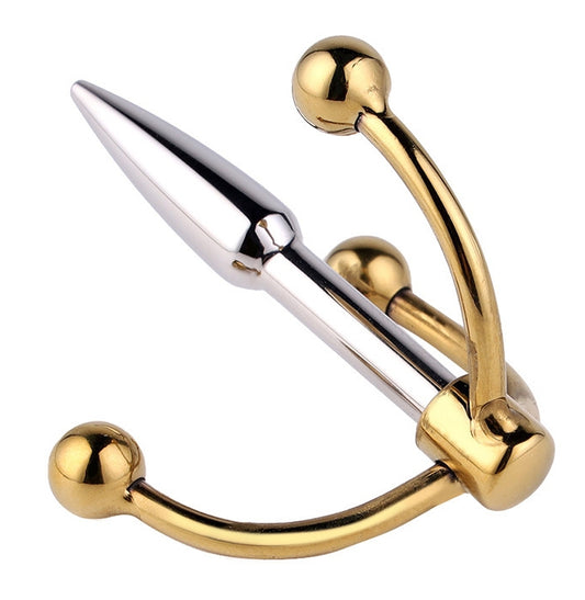 Plug d'urètre Tri Balls 4.5cm - Diamètre 8mm