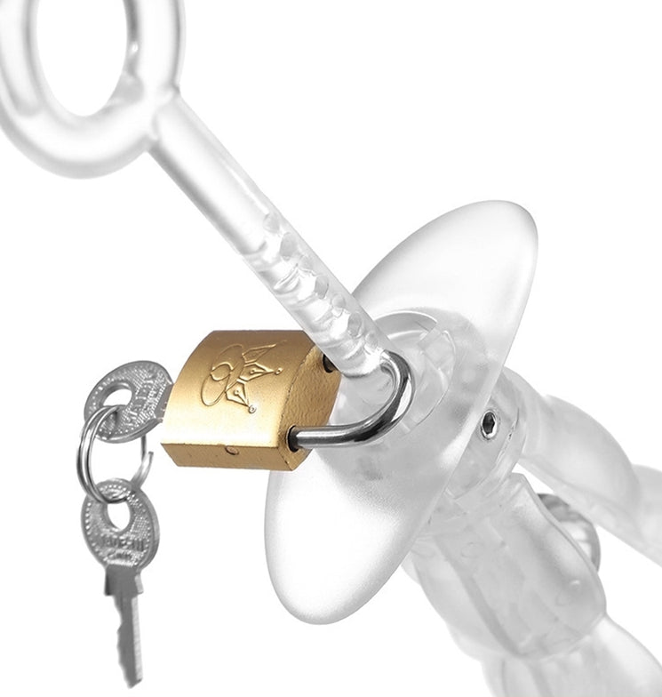 Plug de chasteté anale Expand Lock 13 x 5cm