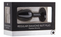 Plug Diamond Regular – 6.5 x 2.8 cm Noir