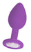 Plug Diamond Regular – 6.5 x 2.8 cm Violet