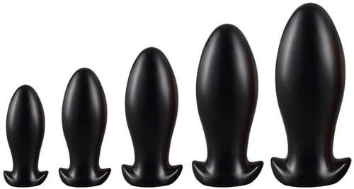 Plug DRAKAR EGG L 14 x 6.3cm Noir