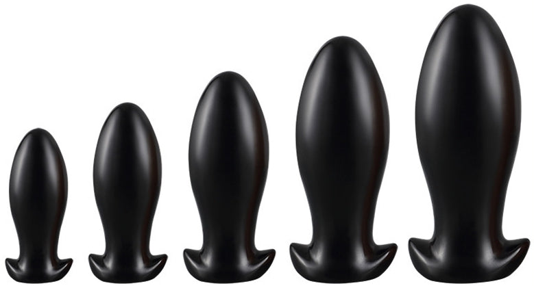 Plug DRAKAR EGG L 14 x 6.3cm Noir