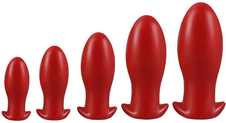 Plug DRAKAR EGG S 10 x 4.5cm Rouge