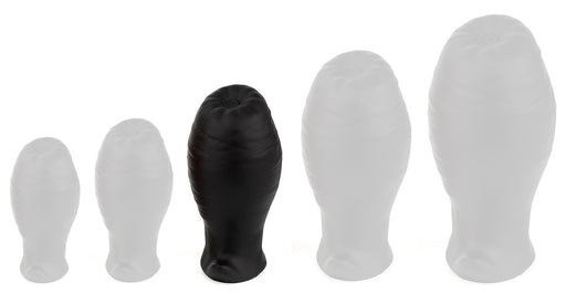 Plug Egg Ass M 9.5 x 5.3cm Noir