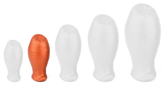 Plug Egg Ass S 7.5 x 4.3cm Orange
