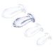 Plug Egg Clear L 13.5 x 6cm Transparent