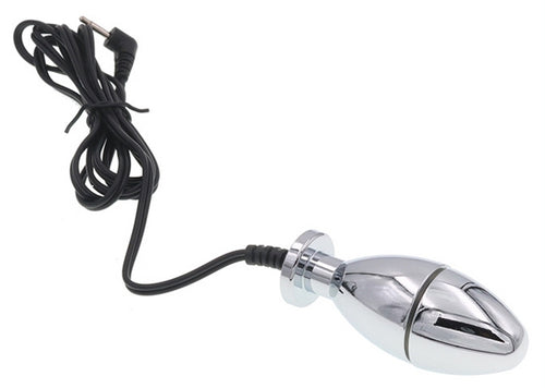 Plug Électro Bipolar Silver 7 x 2.5cm