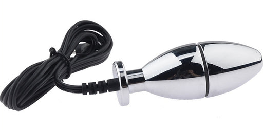Plug Électro Bipolar Silver 7 x 2.5cm