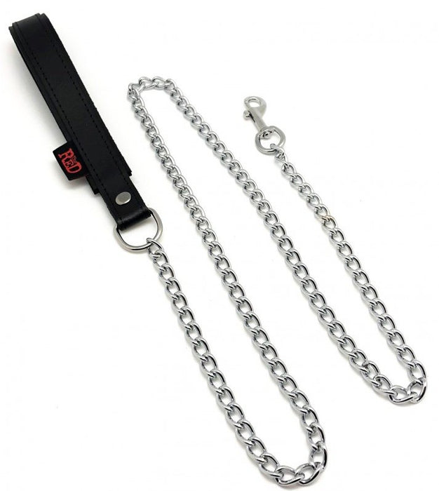 Plug en métal Arsenal 8 x 3.7cm Gris Laisse poigné en cuir 1m