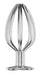 Plug en métal Heart Line L 8 x 4.2cm