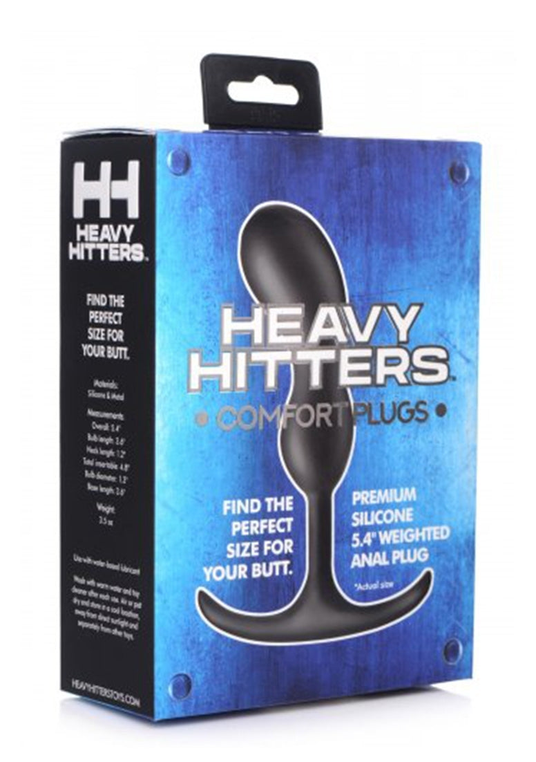 Plug en silicone Hitters Duo S 13 x 3.2cm - Poids 100g