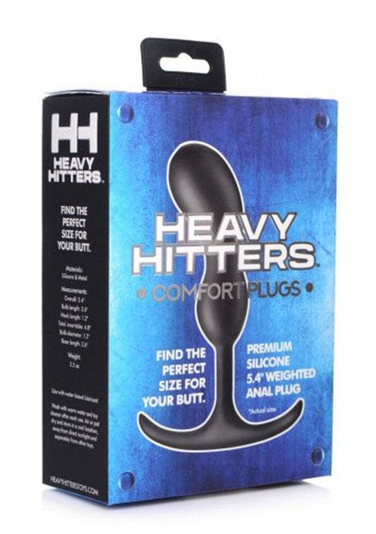Plug en silicone Hitters Duo S 13 x 3.2cm - Poids 100g