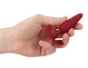 Plug en silicone Slim Butt 7.5 x 2cm Rouge
