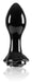 Plug en verre Crystal Rose 7 x 3.2cm Noir