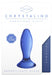 Plug en verre Follower Bleu 9 x 3.5cm