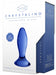 Plug en verre Follower Bleu 9 x 3.5cm
