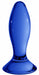 Plug en verre Follower Bleu 9 x 3.5cm
