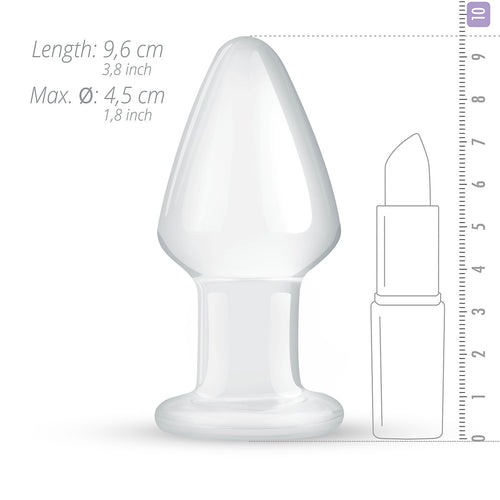 Plug en Verre n 25 - 9.5 x 4.4 cm