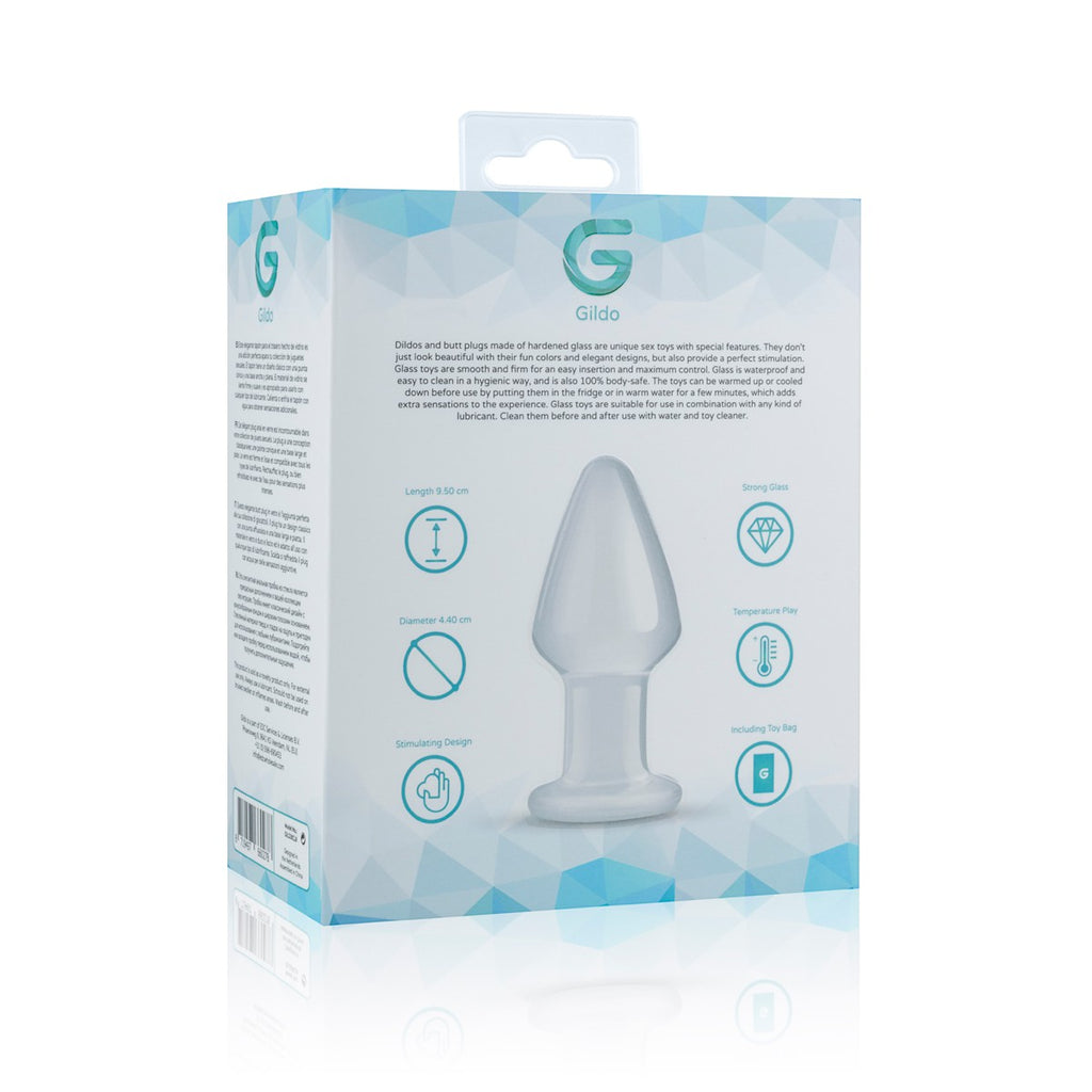 Plug en Verre n 25 - 9.5 x 4.4 cm