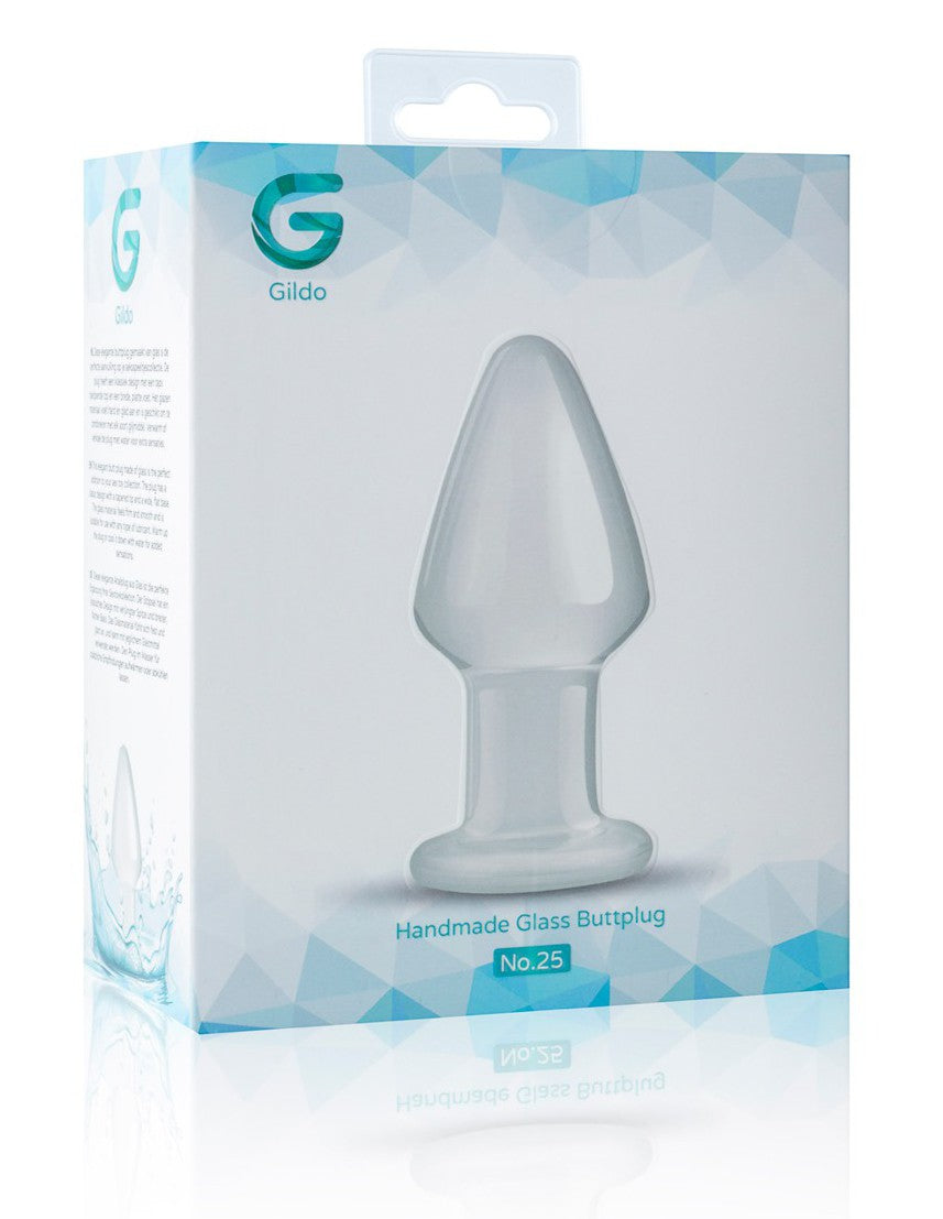 Plug en Verre n 25 - 9.5 x 4.4 cm
