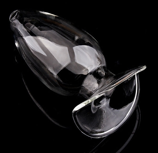 Plug en verre Open Glass M 10 x 4.5cm