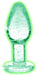Plug en verre phosphorescent Glow S 7 x 2.8cm