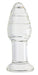 Plug en verre Pino 10.7 x 3.8cm
