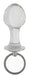 Plug en verre Roundy Glass M 9 x 4.5cm