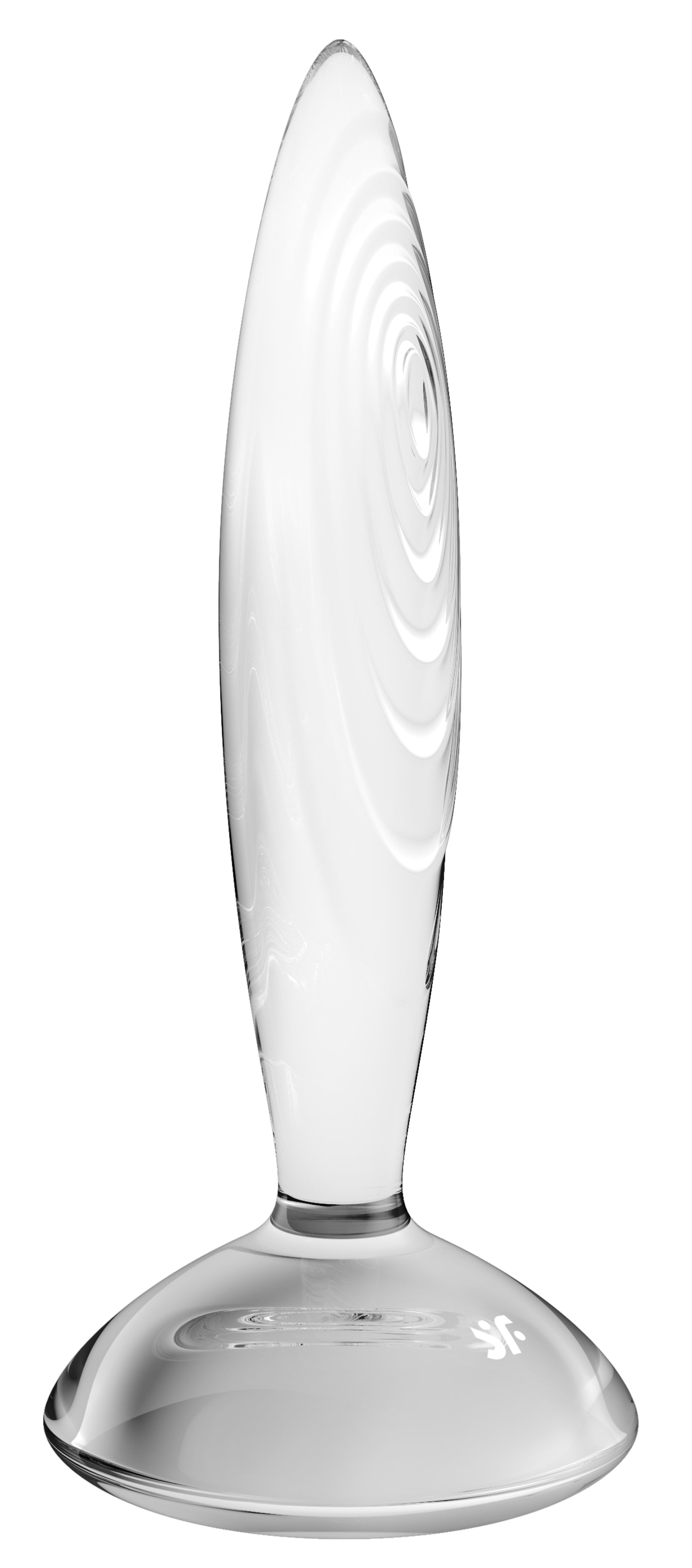 Plug en verre Sparkling Crystal 16 x 3.5cm Transparent